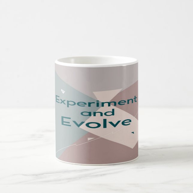 Taza De Café Experimento Y Evolución (Centro)