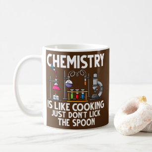 Taza De Café Experimentos de laboratorio de química de profesor