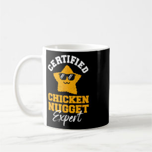 Taza De Café Experto Certificado en Nuggets de Pollo - Niños Di
