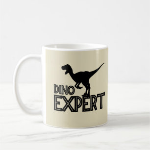 Taza De Café Experto en Dino - amantes de los dinosaurios