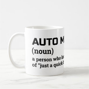 Taza De Café Experto en reparación de coches - Mug de definició