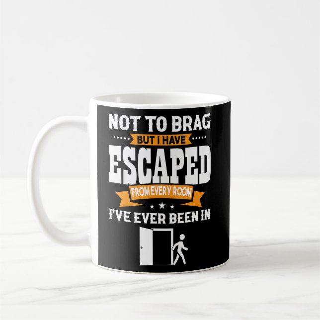 Taza De Café Experto en sala de escape (Izquierda)