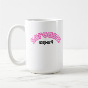 Taza De Café Experto en sarcasmo Coffee Mug Witty & Sassy Gi