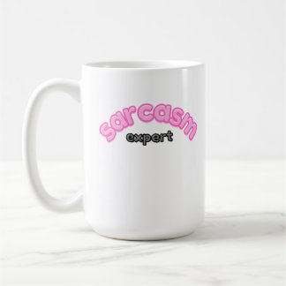 Taza De Café Experto en sarcasmo Coffee Mug | Witty & Sassy Gi