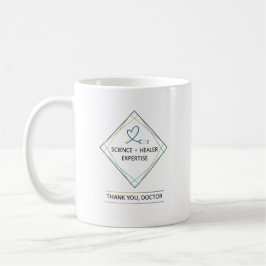 Taza De Café Experto Sanador Científico Gracias Doctor