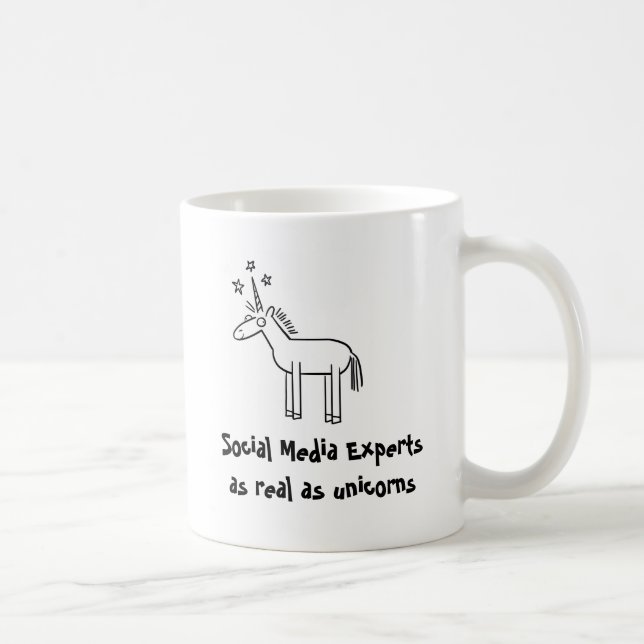 Taza De Café Expertos sociales de los medios (Derecha)