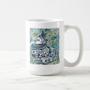 Taza De Café Exploración azul profunda de la parada del mar