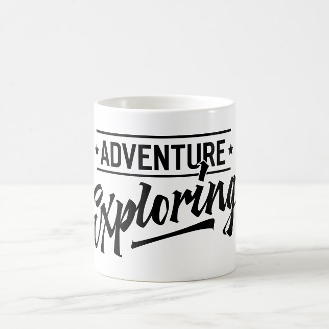 Taza De Café Exploración de aventuras (Centro)