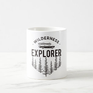 Taza De Café Explorador de área silvestre