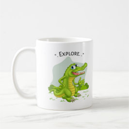 Taza De Café explorador de cocodrilos