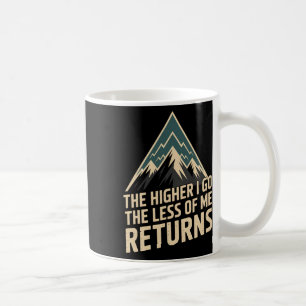 Taza De Café Explorador V de picos de escalada de la cordillera