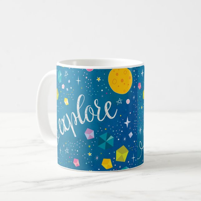 Taza De Café Explorar (Anverso izquierdo)