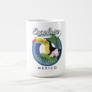 Taza De Café explorar cabo san lucas méxico parche de viaje