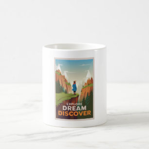 Taza De Café Explorar el descubrimiento de sueños
