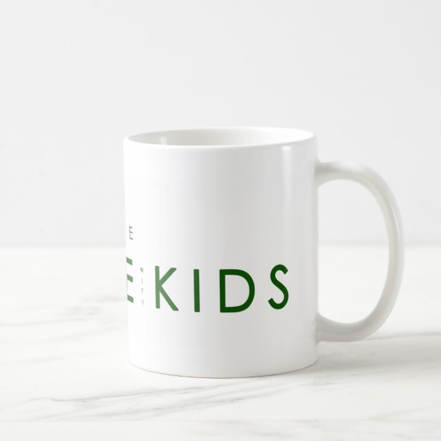 Taza De Café Explorar la naturaleza con los niños Coffee Mug (Derecha)