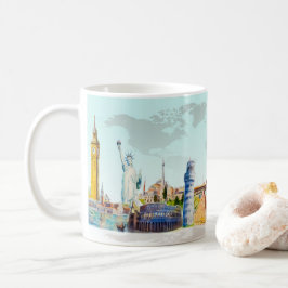 Taza De Café Explorar la World Travel Mug