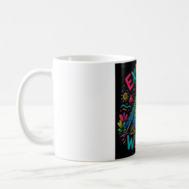 Taza de café Explore the World (Izquierda)