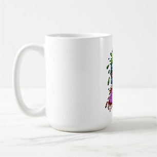 Taza De Café Explosión de Cráneo Colorida