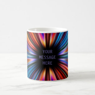 Taza De Café Explosión de estallido colorido