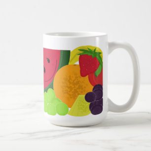 Taza De Café Explosión Divertida de Frutas