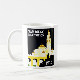Taza De Café Exposición 1915 de San Diego