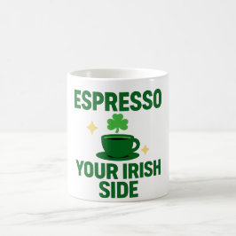 Taza De Café Expresa tu lado irlandés