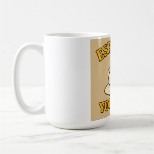 Taza De Café Exprésate – divertida camiseta gráfica para amante