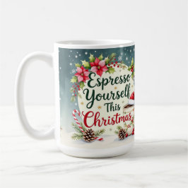 Taza De Café Exprésate esta Navidad