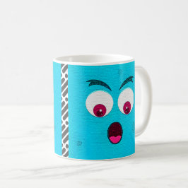 Taza De Café Expresión de cara de personalizado