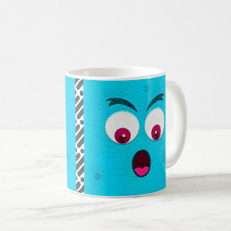 Taza De Café Expresión de cara de personalizado