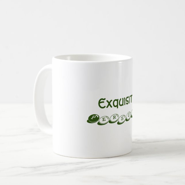 Taza De Café Exquisito Mug Persona (Anverso izquierdo)