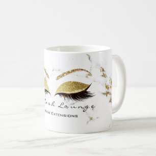 Taza De Café Extensión de pestañas Nombre de estudio Maquillaje