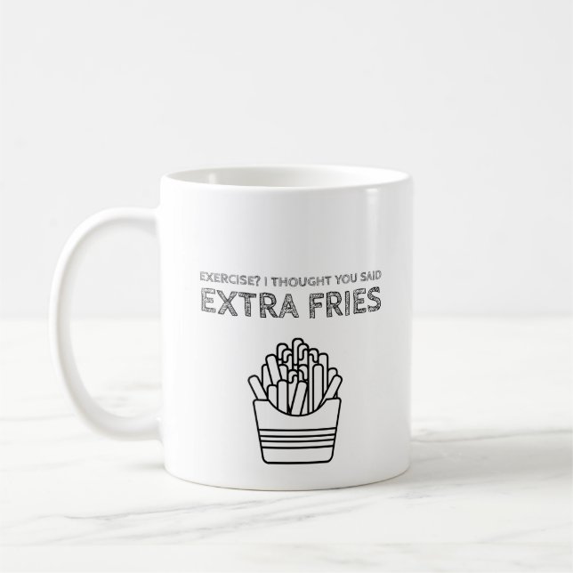 Taza De Café Extra Fries (Izquierda)