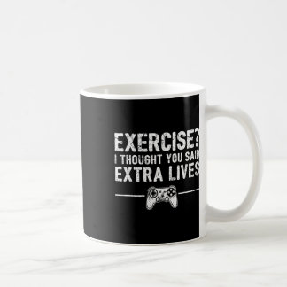 Taza De Café Extra Lives Funny Video Game Controller Retro Game