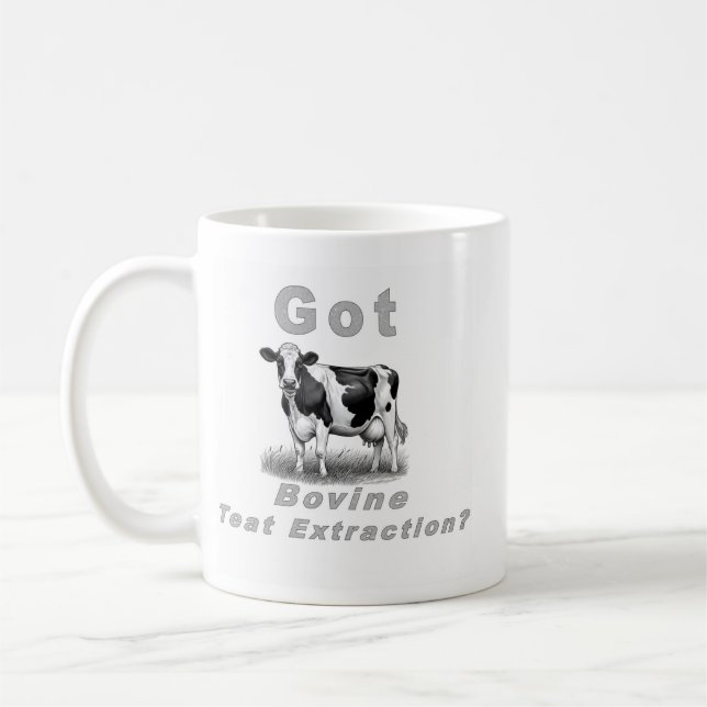 Taza De Café Extracción de tetera bovina (Izquierda)
