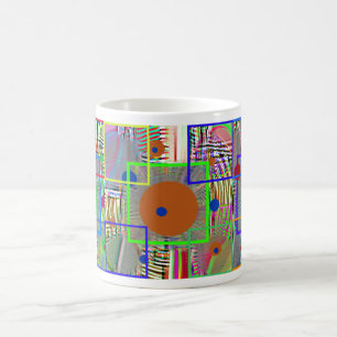 Taza De Café Extracto moderno:  País Digital, arte popular