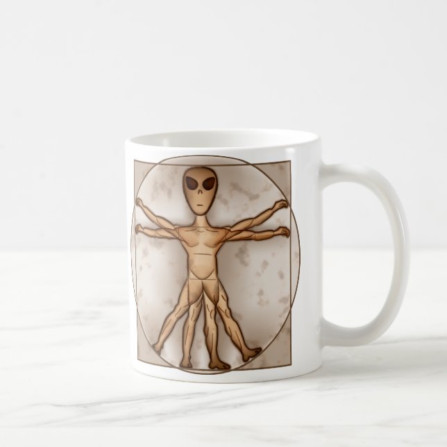 Taza De Café Extranjero de Vitruvian (Derecha)