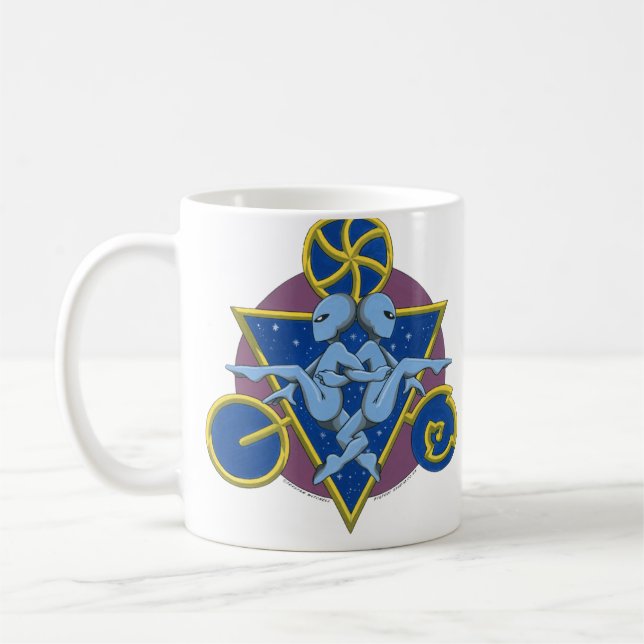 Taza De Café Extranjeros del baile del círculo (Izquierda)