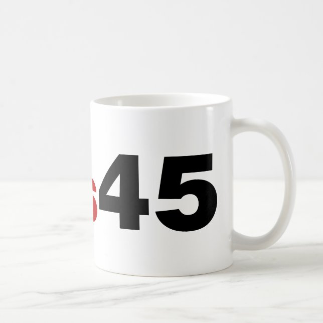 Taza De Café Extraño 45 (Derecha)