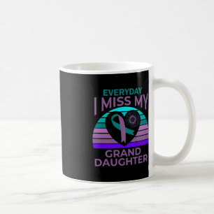 Taza De Café Extraño A Mi Nieta Concienciar Sobre El Suicidio E