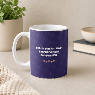 Taza De Café Extraordinaria Compasión Gracias - Cuidado Foster