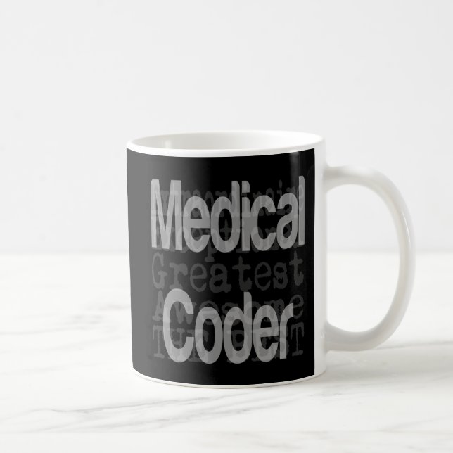Taza De Café Extraordinaria del código médico (Derecha)