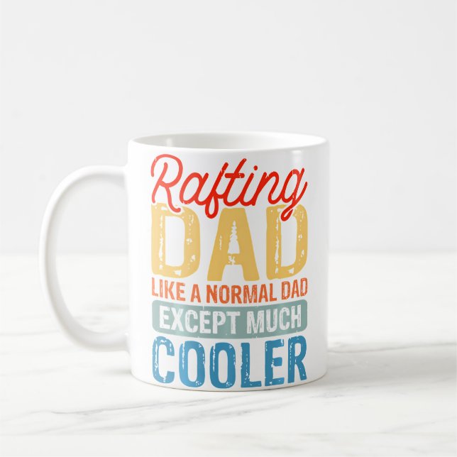 Taza De Café Extreme Whitewater Rafting Excitement (Izquierda)