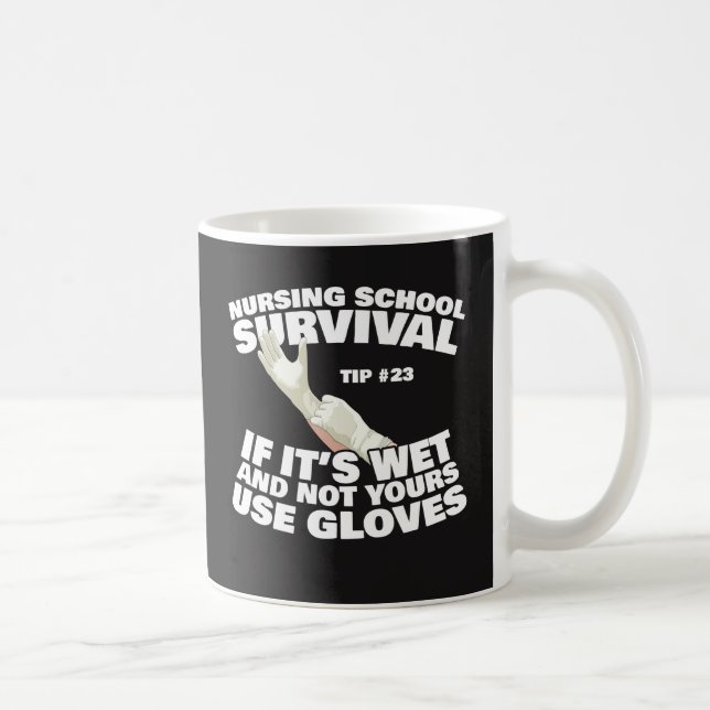 Taza De Café Extremidad de la supervivencia de la escuela de (Derecha)