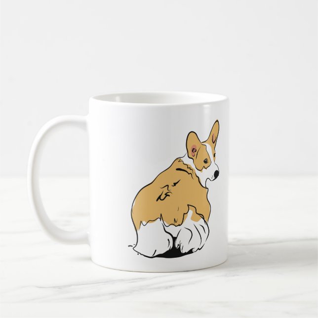 Taza De Café Extremo del Corgi (Izquierda)