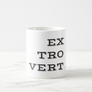 Taza De Café Extrovertido Mug