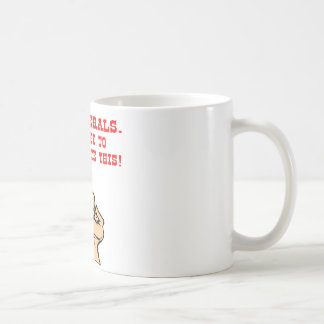 Taza De Café Ey los liberales redistribuyen este dedo medio