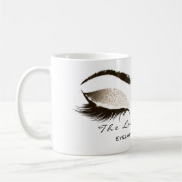 Taza De Café Eyelash Extension Beauty Studio Ivory Lux Purpurin