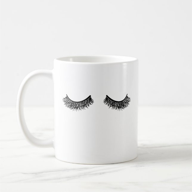 Taza De Café Eyelash Mug (Izquierda)