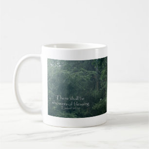 Taza De Café Ezequiel 34:26 Habrá duchas de bendición.